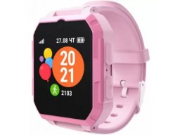 Смарт часы Geozon G-Kids 4G Ultra розовый