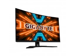 Монитор Gigabyte M32QC-EK. 31.5'. VA. 165Hz. 1ms. 2560x1440. 3000:1. 2xHDMI. DP 1.2. KVM