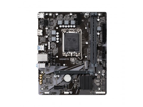 Материнская плата GIGABYTE H610 LGA1700 2 x DDR4 DIMM 1 x M.2 2 x SATA HDMI mATX