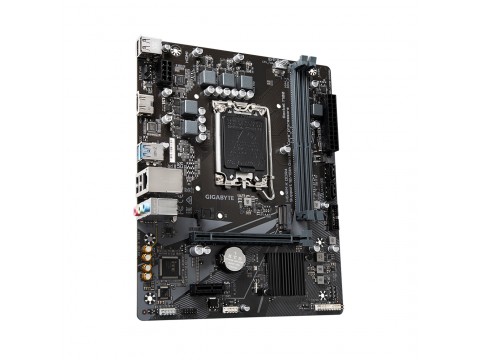 Материнская плата GIGABYTE H610 LGA1700 2 x DDR4 DIMM 1 x M.2 2 x SATA HDMI mATX
