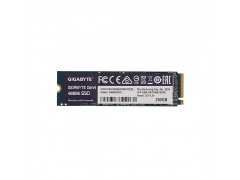 Твердотельный накопитель SSD Gigabyte G440E250G 250GB M.2 2280 PCIe 4.0x4