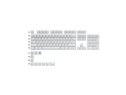 Набор кнопок на клавиатуру Glorious Polychroma RGB (GLO-KC-POLY-RGB)