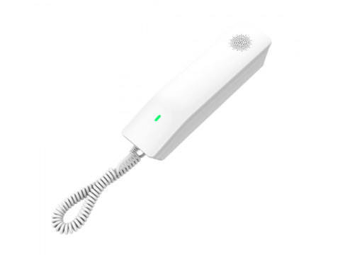 Grandstream GHP610, White Compact Hotel IP Phones, 2 lines, 2 SIP accounts, One 10/100 Mbsps Ethernet ports, PoE, No PSU included