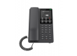 Grandstream GHP621, Black Compact Hotel IP Phones, 2 lines, 2 SIP accounts, One 10/100 Mbsps Ethernet ports,USB Type-C port for charging external devices, PoE, No PSU included