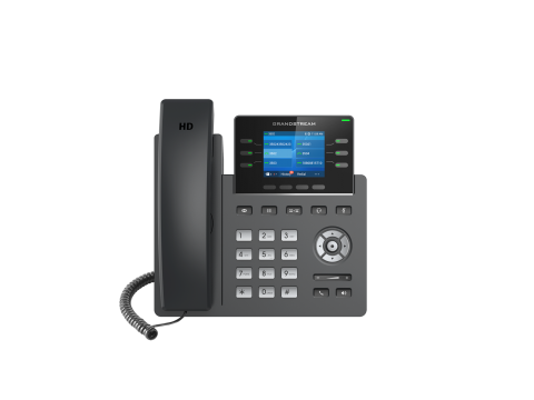 Grandstream GRP2613, Carrier-Grade IP Phones, 3+3  line keys, 3 SIP accounts, 24 Digital BLF and Speed Dial keys, HD (with power supply)