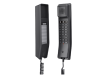 Grandstream GHP611, Black Compact Hotel IP Phones, 2 lines, 2 SIP accounts, One 10/100 Mbsps Ethernet ports, PoE, No PSU included