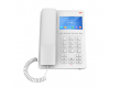Grandstream GHP630, Compact Hotel IP Phone, 2 SIP accounts, 2 lines, 1x Ethernet 10/100 PoE, 480x320 (3.5") Color LCD, no PSU, White