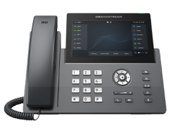 Grandstream GRP2670, 6 SIP accounts, 12 lines, 7 inch (1024×600) capacitive touch screen TFT LCD, 32 VPKs and 10 MPK, cloud provisioning & management