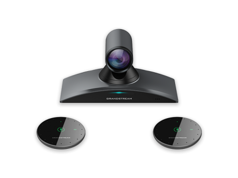 Grandstream GVC3220 - video conferencing system 4K, Android 9.0, Bluetooth, WIFI, 8M pixel CMOS sensor, 12x zoom and PTZ, 1x USB 3.0, 1x USB 2.0, 1xSD