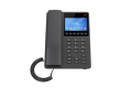 Grandstream GHP631, Compact Hotel IP Phone, 2 SIP accounts, 2 lines, 1x Ethernet 10/100 PoE, 480x320 (3.5") Color LCD, no PSU, Black