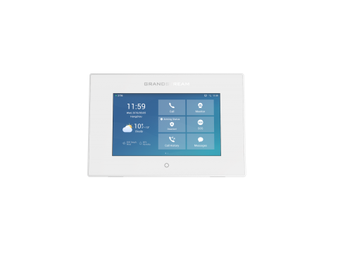 Grandstream GSC3570, powerful intercom and facility control station, 7 inch 1024x600 capacitive touch screen, Wi-Fi, Full duplex 2-way HD, PoE
