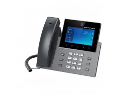 Grandstream  GXV3450 IP Video Phone, 5 inch 1280x720 capacitive touch screen, 16 lines with up to 16 SIP accounts, 2 mega-pixel CMOS camera, Wi-Fi 5 a