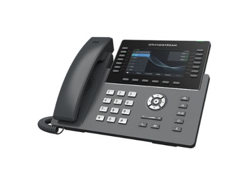 Grandstream GRP2650, Carrier-Grade IP Phones, 14  line keys, 6 SIP accounts, 48 Digital BLF and Speed Dial keys, HD (with power supply)