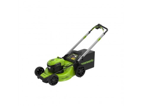 Газонокосилка аккумуляторная Greenworks 40V 48 см бесщеточная самоходная c 1хАКБ 4 Ач и ЗУ