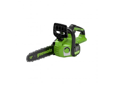 Цепная пила аккумуляторная Greenworks 2007007UB GD24CS30 24V 30см бесщеточная c 1хАКБ 4 Ач и ЗУ