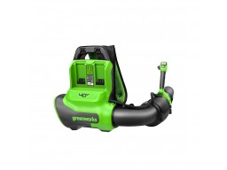 Ранцевая воздуходувка аккумуляторная Greenworks 2408107 GD40BPG2 40V бесщеточная без АКБ и ЗУ
