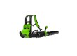 Ранцевая воздуходувка аккумуляторная Greenworks 2408107 GD40BPG2 40V бесщеточная без АКБ и ЗУ