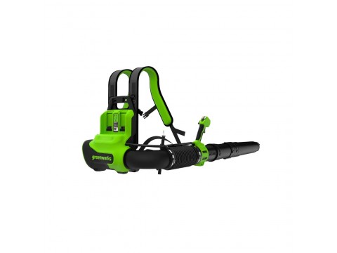Ранцевая воздуходувка аккумуляторная Greenworks 2408107 GD40BPG2 40V бесщеточная без АКБ и ЗУ