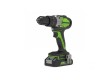 Дрель-шуруповерт аккумуляторная Greenworks 3704107UA, 24V, c 1хАКБ 2 Ач и ЗУ в кейсе