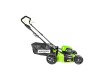 Газонокосилка аккумуляторная Greenworks 2502807UB 60V 46 см бесщеточная с 1хАКБ 4 Ач и ЗУ