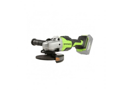 Угловая шлифовальная машина, аккумуляторная Greenworks 3200207UB, 24V, бесщеточная, c 1хАКБ 4Ач и ЗУ