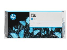 Картридж HP 738 300-ml Cyan DesignJet Ink Cartridge (676M6A)