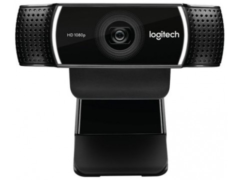 Logitech  C922 Pro Stream Webcam - Tripod - BLACK - USB