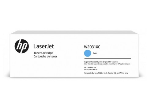 Картридж HP 415X (W2031XC)