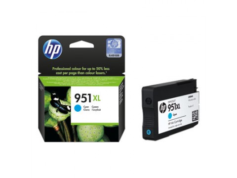 Картридж HP 951XL увеличенной емкости голубой / 1500 страниц (CN046AE)