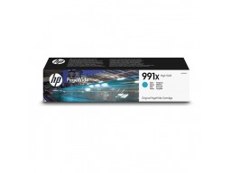 HP M0J90AE 991X Cyan Original PageWide Cartridge for Pro772dn/777z/750dw, up to 16000 pages
