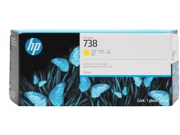 Картридж HP 738 300-ml Yellow DesignJet Ink Cartridge (676M8A)
