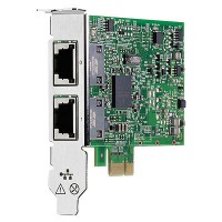 Сетевая карта / Ethernet 1Gb 2-port 332T Adapter / x1 PCI Express interface / plug-in card / HP Enterprise