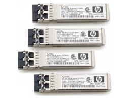 Трансивер HPE MSA 10 Гбит/с, iSCSI, SFP+, коротковолновый, 4 шт./уп (для MSA2050/2052) (Q1J00A, Q1J01A, Q1J02A, Q1J03A) (C8R25B)