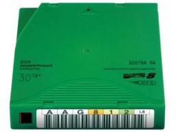 Картридж данных HPE LTO-8 Ultrium, 30 Тб RW (Q2078A)