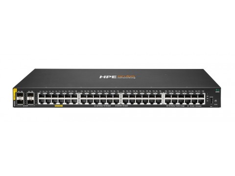 Коммутатор HPE Aruba Networking CX 6000 48p 10M/100M/1G Class4 PoE 4p SFP 1G 370W Switch (R8N85B#ABB)
