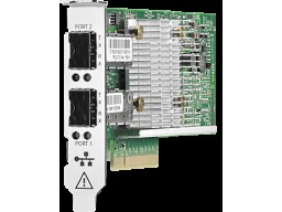 HBA-адаптер HPE StoreFabric SN1100Q, FC 16 Гбит/с, 2x PCI-E 3.0, 2x 16 Гбит SFP+, брекеты (P9D94A)