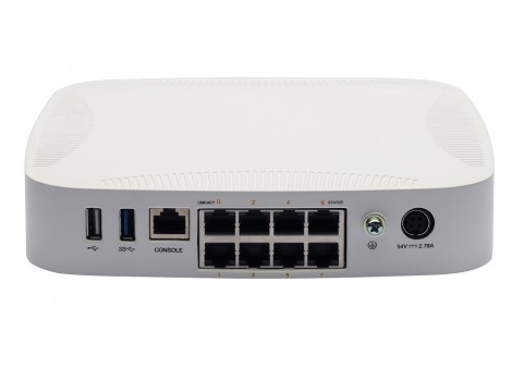 Контроллер HP Enterprise Aruba 7008 (RW) 8p 100W PoE+ 10/100/1000BASE-T 16 AP and 1K Client Controlle + 9 x LIC-AP (JX927A+JW472AAE)