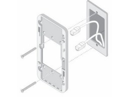 Опция HP Enterprise AP-303H-MNT1 Kit with Spare Single-gang Wall-box Mount Adapter for 303H Series AP (JY686A)