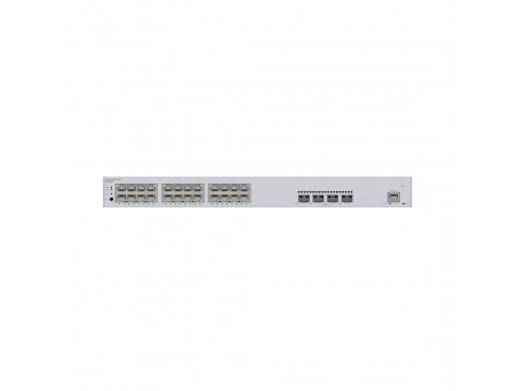 Коммутатор Huawei eKitEngine S220-24P4X / 128 Gbps Switching Capacity / 95 Mpps Throughput / 24 PoE+ Ports / 4 10GE SFP+ Uplink Ports / 400W PoE Budget / MTBF 60.18 Years / MTTR 2 Hours