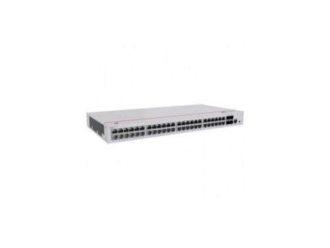 Коммутатор Huawei eKitEngine S220-48T4X / 48-портовый / 10/100/1000BASE-T / 4 x 10GE SFP+ / Среднее энергопотребление 36,95 Вт / MTBF 40,61 года / IP20