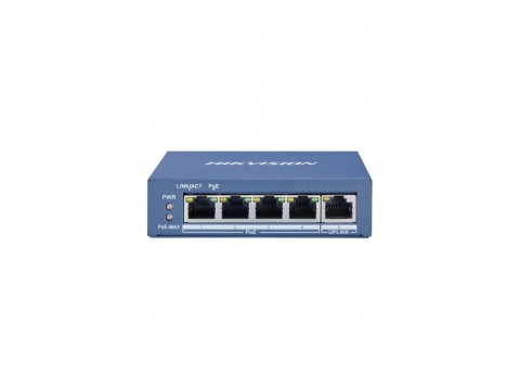 Коммутатор Hikvision DS-3E0505P-E/M