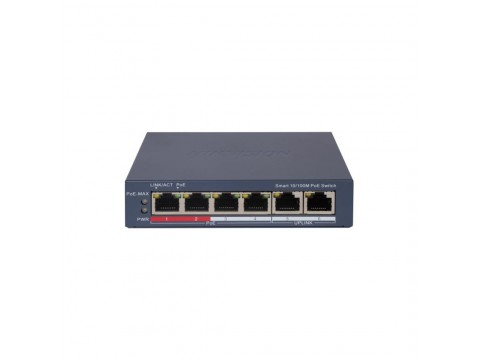 Коммутатор Hikvision DS-3E1106P-EI