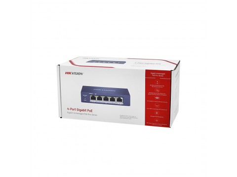 Коммутатор Hikvision DS-3E0505HP-E