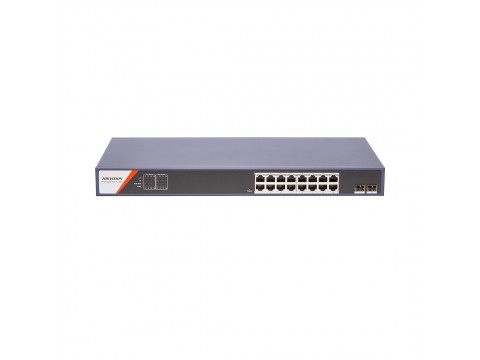 Коммутатор Hikvision DS-3E1518P-SI-16P2F
