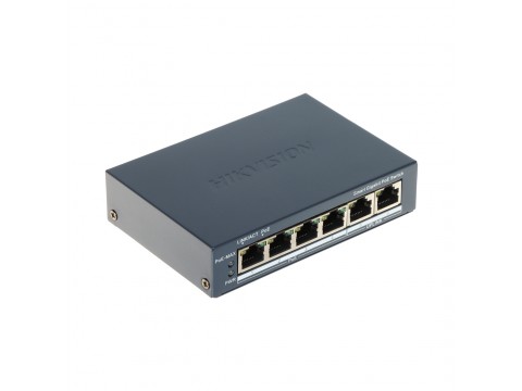 Коммутатор Hikvision DS-3E1506P-EI/M-4P1T1F