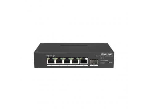 Коммутатор Hikvision DS-3T1306P-SI/HS