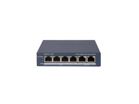 Коммутатор Hikvision DS-3E1506P-EI/M