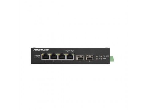 Коммутатор Hikvision DS-3T0506HP-E/HS