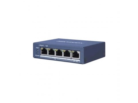 Коммутатор Hikvision DS-3E0505P-E(B)