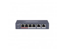 Коммутатор Hikvision DS-3E0106P-E/M